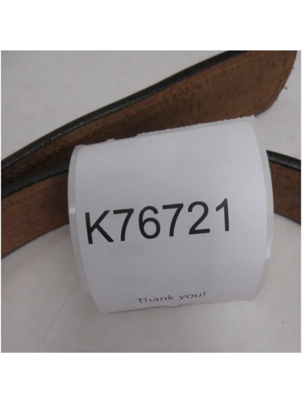 Shinola Detroit Belt 42 Leather Silver Buckle Dress Made in USA NEW